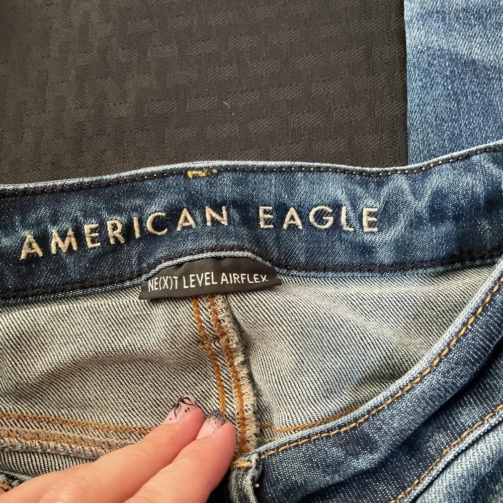 American Eagle Outfitters Jeans Mens 28x30 Skinny Next Level AirFlex Distressed